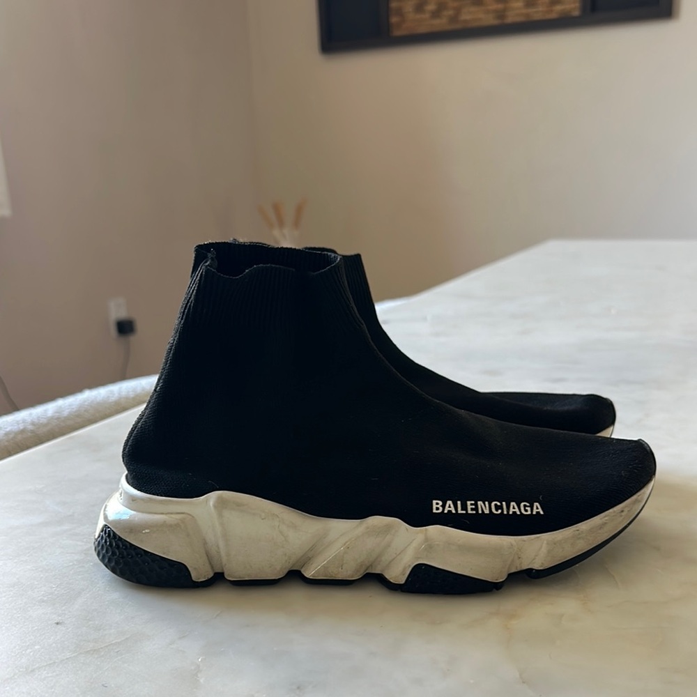 Balenciaga Black Sock Sneakers